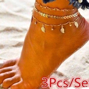 3 PCs/ set Anklet Bracelet